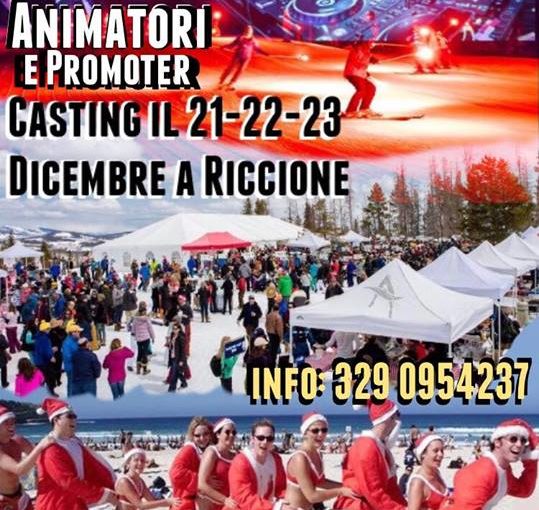 cercasi animatori e promoter per capodanno